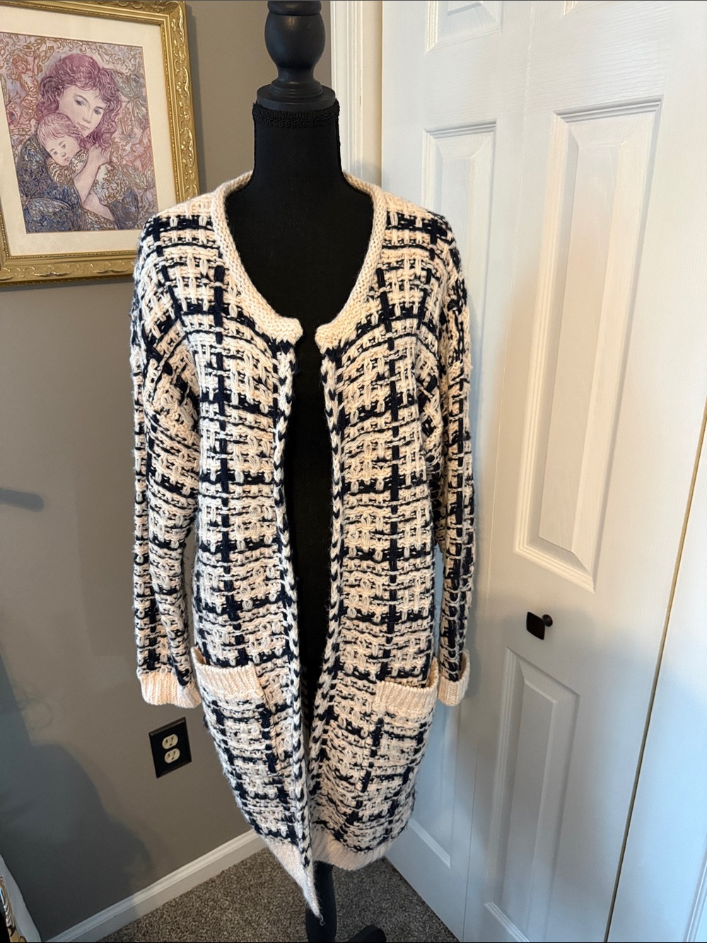 Long-Length Cardigan